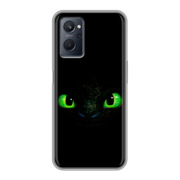 Силиконовый чехол на Realme 9i с принтом Как приручить дракона Силиконовый чехол на Realme 9i с принтом Как приручить дракона