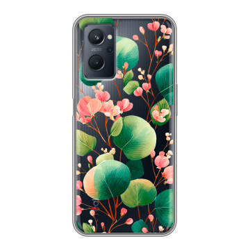 Силиконовый чехол на Realme 9i с принтом женский Силиконовый чехол на Realme 9i с принтом женский