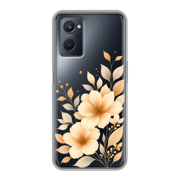 Силиконовый чехол на Realme 9i с принтом для девушки Силиконовый чехол на Realme 9i с принтом для девушки