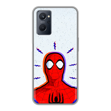 Силиконовый чехол на Realme 9i с принтом Spiderman Человек паук Силиконовый чехол на Realme 9i с принтом Spiderman Человек паук