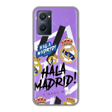 Силиконовый чехол на Realme 9i с принтом Real Madrid Реал Мадрид Силиконовый чехол на Realme 9i с принтом Real Madrid Реал Мадрид