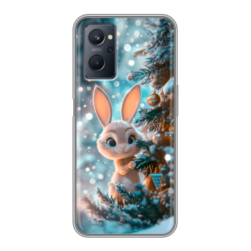 Силиконовый чехол на Realme 9i с принтом Новый год Силиконовый чехол на Realme 9i с принтом Новый год