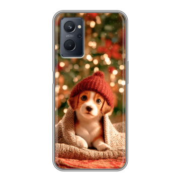 Силиконовый чехол на Realme 9i с принтом Новый год Силиконовый чехол на Realme 9i с принтом Новый год