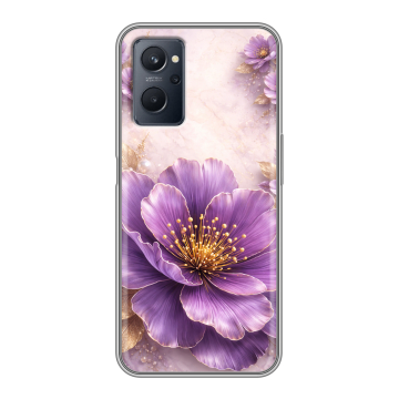 Силиконовый чехол на Realme 9i с принтом женский Силиконовый чехол на Realme 9i с принтом женский