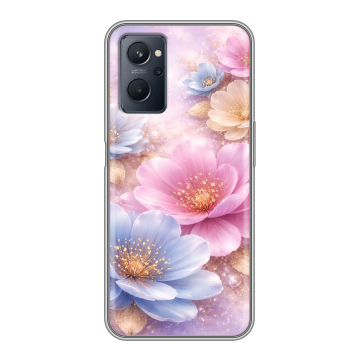 Силиконовый чехол на Realme 9i с принтом женский Силиконовый чехол на Realme 9i с принтом женский
