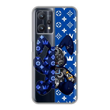 Силиконовый чехол на Realme 9 Pro с принтом Луи робот Силиконовый чехол на Realme 9 Pro с принтом Луи робот