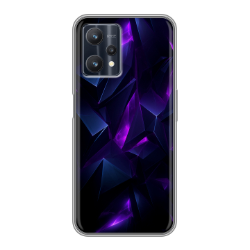 Силиконовый чехол на Realme 9 Pro с принтом Абстракиция