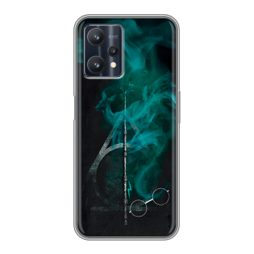Силиконовый чехол на Realme 9 Pro с принтом Гарри Поттер Harry Potter