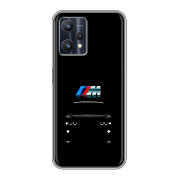 Силиконовый чехол на Realme 9 Pro с принтом БМВ BMW