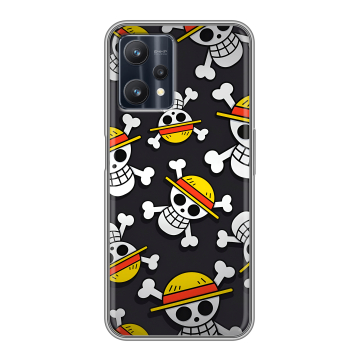 Силиконовый чехол на Realme 9 Pro с принтом One Piece Ван Пис