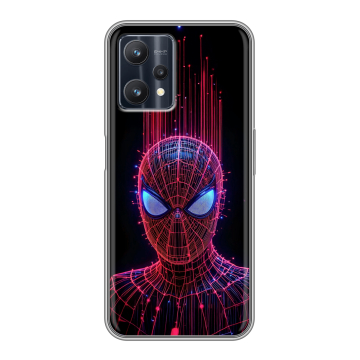 Силиконовый чехол на Realme 9 Pro с принтом Spiderman Человек паук Силиконовый чехол на Realme 9 Pro с принтом Spiderman Человек паук