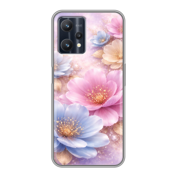 Силиконовый чехол на Realme 9 Pro с принтом женский Силиконовый чехол на Realme 9 Pro с принтом женский