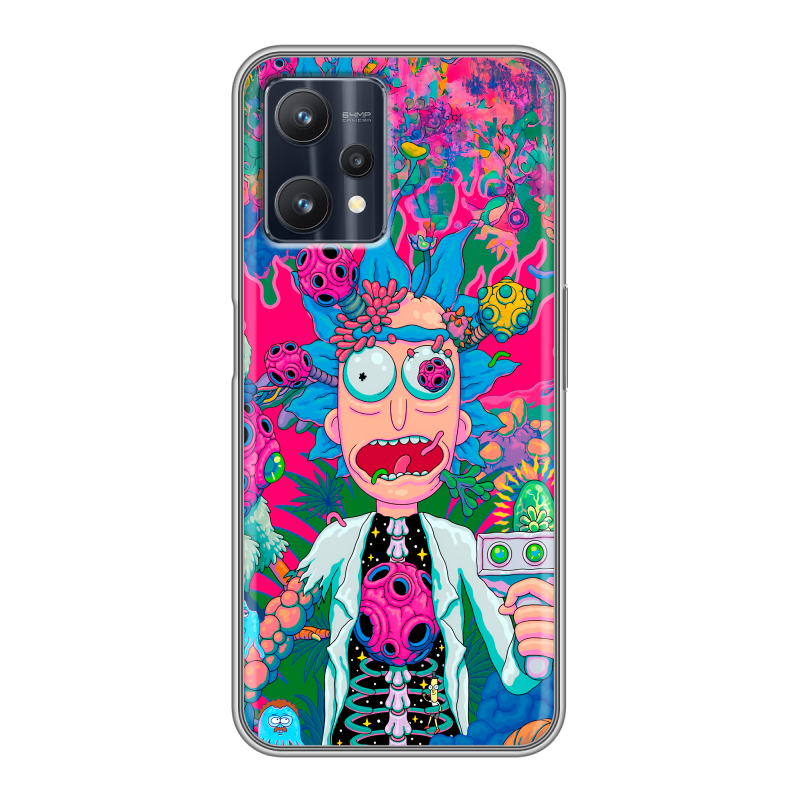 Силиконовый чехол на Realme 9 Pro с принтом Рик и Морти Rick Morty Силиконовый чехол на Realme 9 Pro с принтом Рик и Морти Rick Morty