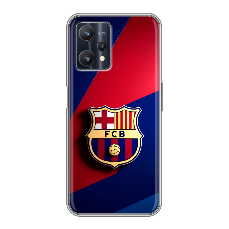 Силиконовый чехол на Realme 9 Pro с принтом Барселона Barcelona Силиконовый чехол на Realme 9 Pro с принтом Барселона Barcelona