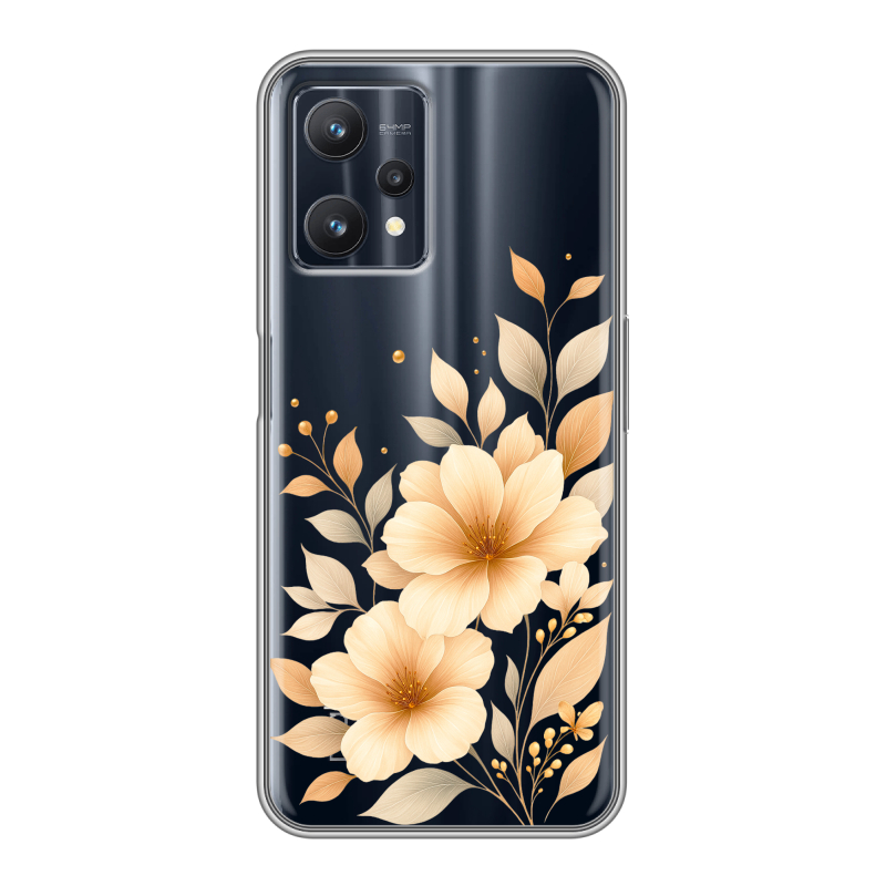 Силиконовый чехол на Realme 9 Pro с принтом для девушки Силиконовый чехол на Realme 9 Pro с принтом для девушки