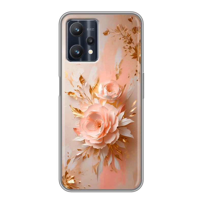 Силиконовый чехол на Realme 9 Pro с принтом женский Силиконовый чехол на Realme 9 Pro с принтом женский