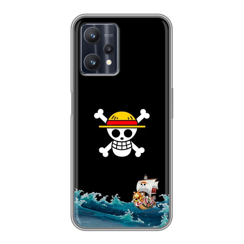 Силиконовый чехол на Realme 9 Pro с принтом One Piece Ван Пис Силиконовый чехол на Realme 9 Pro с принтом One Piece Ван Пис