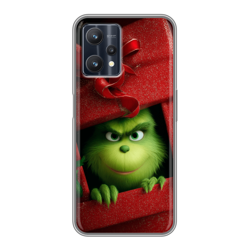 Силиконовый чехол на Realme 9 Pro с принтом Новый год Силиконовый чехол на Realme 9 Pro с принтом Новый год
