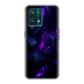 Силиконовый чехол на Realme 9 Pro Plus с принтом Абстракиция Силиконовый чехол на Realme 9 Pro Plus с принтом Абстракиция