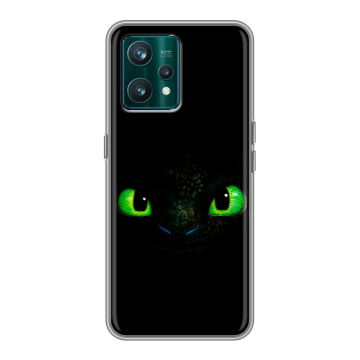 Силиконовый чехол на Realme 9 Pro Plus с принтом Как приручить дракона Силиконовый чехол на Realme 9 Pro Plus с принтом Как приручить дракона