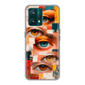 Силиконовый чехол на Realme 9 Pro Plus с принтом Модный принт Силиконовый чехол на Realme 9 Pro Plus с принтом Модный принт