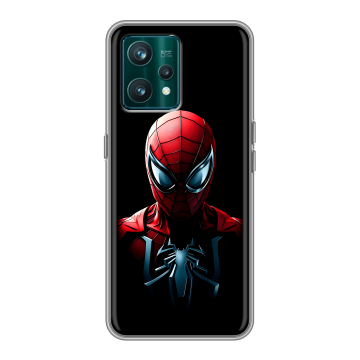 Силиконовый чехол на Realme 9 Pro Plus с принтом Spiderman Человек паук Силиконовый чехол на Realme 9 Pro Plus с принтом Spiderman Человек паук