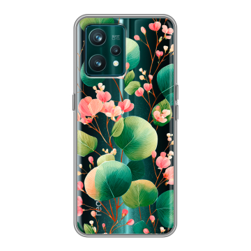 Силиконовый чехол на Realme 9 Pro Plus с принтом женский Силиконовый чехол на Realme 9 Pro Plus с принтом женский