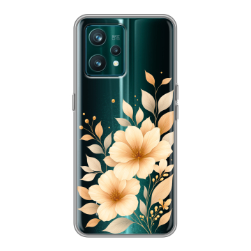 Силиконовый чехол на Realme 9 Pro Plus с принтом для девушки Силиконовый чехол на Realme 9 Pro Plus с принтом для девушки