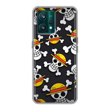 Силиконовый чехол на Realme 9 Pro Plus с принтом One Piece Ван Пис Силиконовый чехол на Realme 9 Pro Plus с принтом One Piece Ван Пис