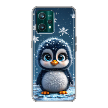 Силиконовый чехол на Realme 9 Pro Plus с принтом Новый год Силиконовый чехол на Realme 9 Pro Plus с принтом Новый год