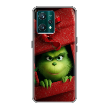 Силиконовый чехол на Realme 9 Pro Plus с принтом Новый год Силиконовый чехол на Realme 9 Pro Plus с принтом Новый год