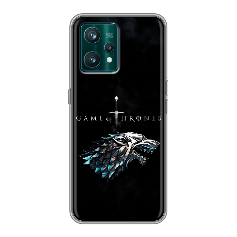 Силиконовый противоударный чехол на Realme 9 Pro Plus с принтом Игра Престолов Game Thrones Силиконовый противоударный чехол на Realme 9 Pro Plus с принтом Игра Престолов Game Thrones