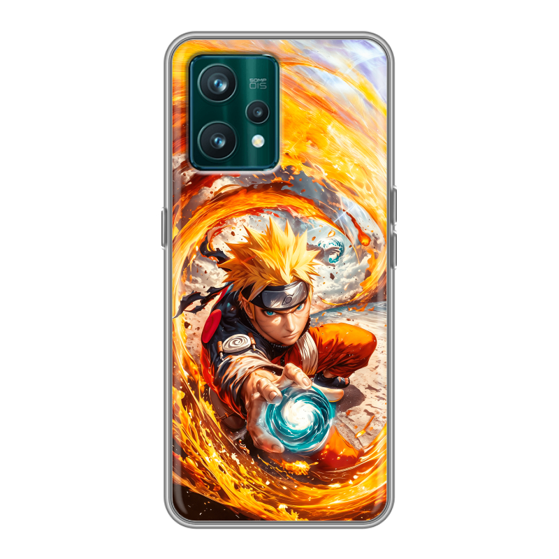 Силиконовый чехол на Realme 9 Pro Plus с принтом Аниме Наруто Naruto Силиконовый чехол на Realme 9 Pro Plus с принтом Аниме Наруто Naruto