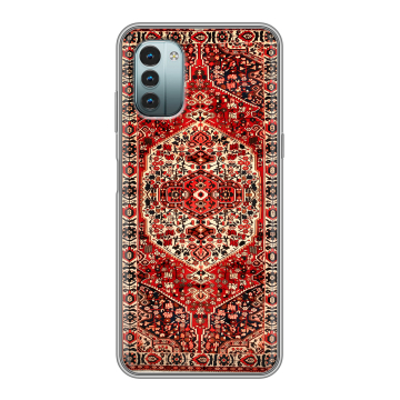 Силиконовый чехол на Nokia G11 с принтом Ковер
