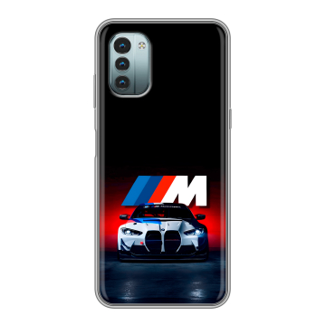 Силиконовый чехол на Nokia G11 с принтом БМВ BMW Силиконовый чехол на Nokia G11 с принтом БМВ BMW