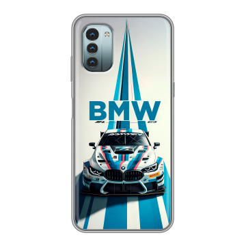 Силиконовый чехол на Nokia G11 с принтом БМВ BMW