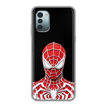 Силиконовый чехол на Nokia G11 с принтом человек паук spiderman