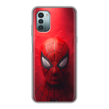 Силиконовый чехол на Nokia G11 с принтом Spiderman Человек паук