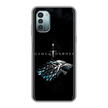 Силиконовый чехол на Nokia G11 с принтом Игра Престолов Game Thrones