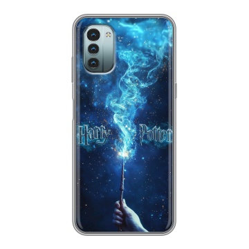Силиконовый чехол на Nokia G11 с принтом Harry Potter Гарри Поттер