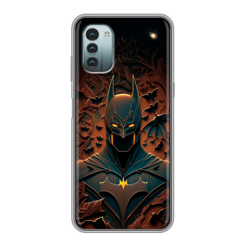 Силиконовый чехол на Nokia G11 с принтом Batman Бэтмен
