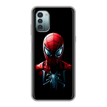 Силиконовый чехол на Nokia G11 с принтом Spiderman Человек паук