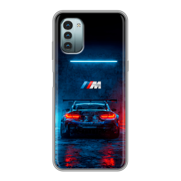 Силиконовый чехол на Nokia G11 с принтом BMW БМВ