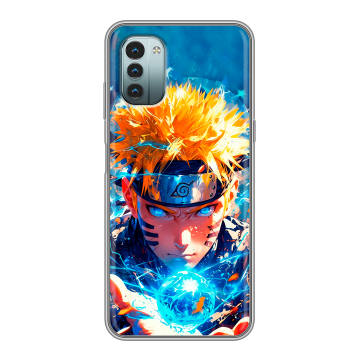 Силиконовый чехол на Nokia G11 с принтом Аниме Наруто Naruto