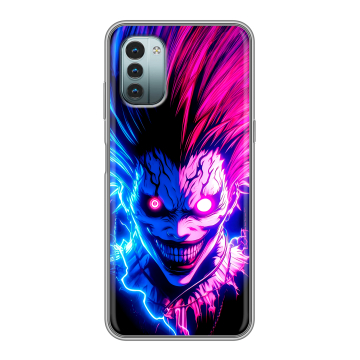 Силиконовый чехол на Nokia G11 с принтом Death note Тетрадь смерти