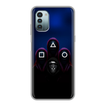 Силиконовый чехол на Nokia G11 с принтом Игра Кальмара Силиконовый чехол на Nokia G11 с принтом Игра Кальмара