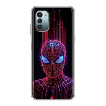 Силиконовый чехол на Nokia G11 с принтом Spiderman Человек паук