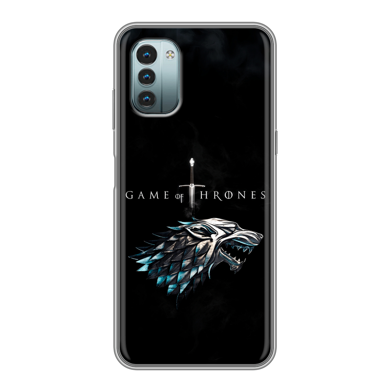 Силиконовый чехол на Nokia G11 с принтом Игра Престолов Game Thrones Силиконовый чехол на Nokia G11 с принтом Игра Престолов Game Thrones