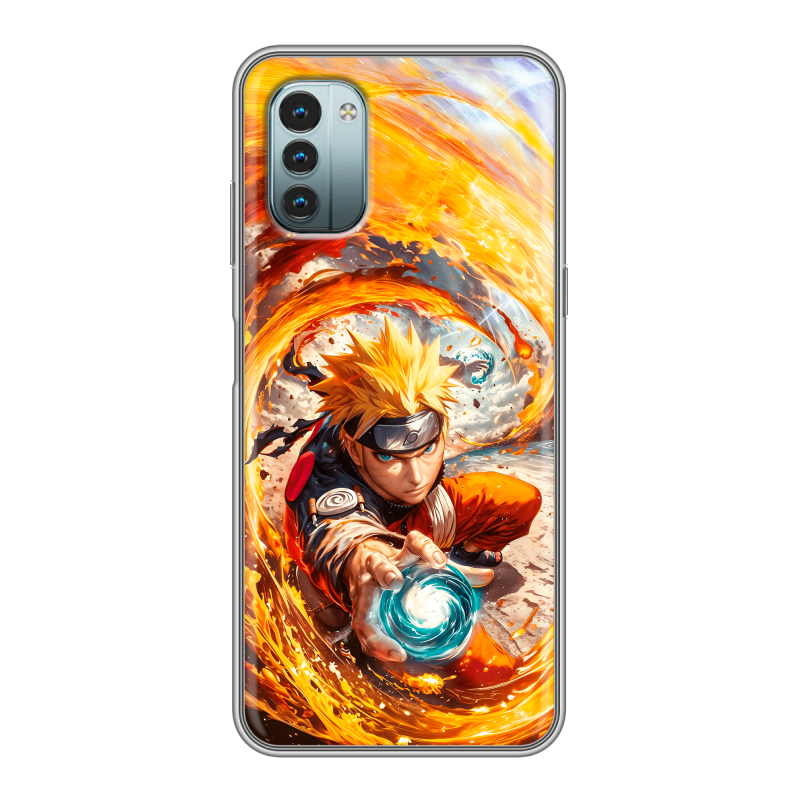 Силиконовый чехол на Nokia G11 с принтом Аниме Наруто Naruto Силиконовый чехол на Nokia G11 с принтом Аниме Наруто Naruto