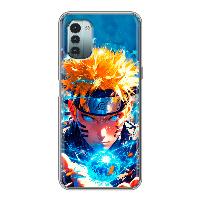 Силиконовый чехол на Nokia G11 с принтом Аниме Наруто Naruto Силиконовый чехол на Nokia G11 с принтом Аниме Наруто Naruto